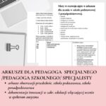 PAKIET DIAGNOSTYCZNY I INNOWACYJNY PEDAGOGA SPECJALNEGO/ PEDAGOGA SZKOLNEGO/SPECJALISTY. ARKUSZE OBSERWACJI UCZNIÓW I DOKUMENTACJA INNOWACJI PEDAGOGICZNEJ WŁĄCZAJĄCEJ UCZNIA O SPE