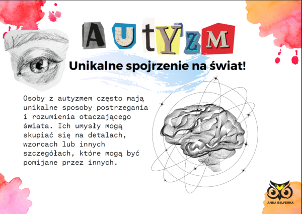 SPEKTRUM AUTYZMU- SPEKTRUM MOŻLIWOŚCI. PAKIET MATERIAŁÓW: WARSZTATY EDUKUJĄCE DLA UCZNIÓW, PIĘKNE GAZETKI.