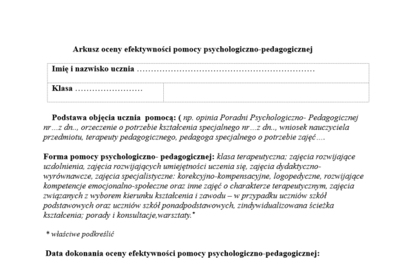 NARZĘDZIOWNIK PEDAGOGA SPECJALNEGO, PEDAGOGA SZKOLNEGO, PSYCHOLOGA. PRZYDATNE DRUKI ORAZ PREZENTACJE SZKOLENIOWE DLA RAD PEDAGOGICZNYCH I RODZICÓW