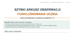 Teczka pedagoga i psychologa szkolnego 2026/2027 – plany pracy, wpisy do dziennika i arkusze obserwacji