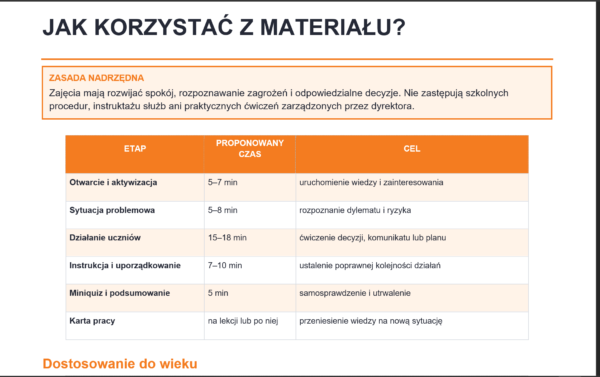 Niezbędnik wychowawcy 2026/2027 – plany pracy, Kompas Jutra, godziny bezpieczeństwa i tydzień projektowy
